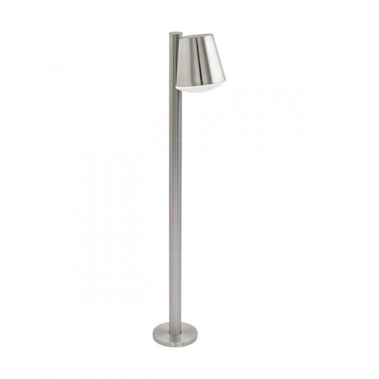 CALDIERO-C FAROL POSTE EXT ACERO CROMO H965 1X9W E27