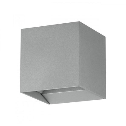 CALPINO PRO APLIQUE EXT GRIS H105 LC 2X3,3W LED 380lm IP54
