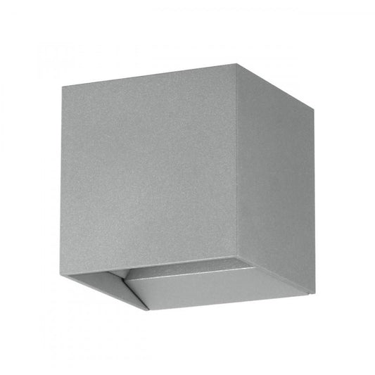 CALPINO PRO APLIQUE EXT GRIS H105 LC 2X3,3W LED 380lm IP54