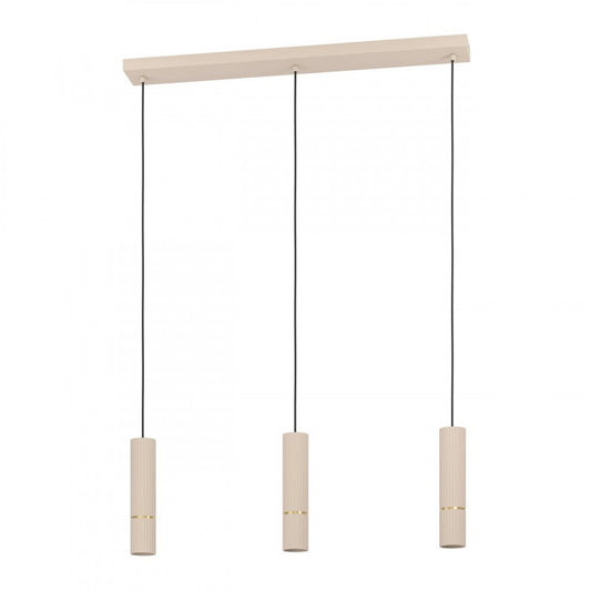 CAMINIA COLG ACERO L770 H1100  GU10 3X4,7W IP20
