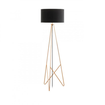 CAMPORALE LAMP PIE NEGRO COBRE H1540 DM450 1X60W E27