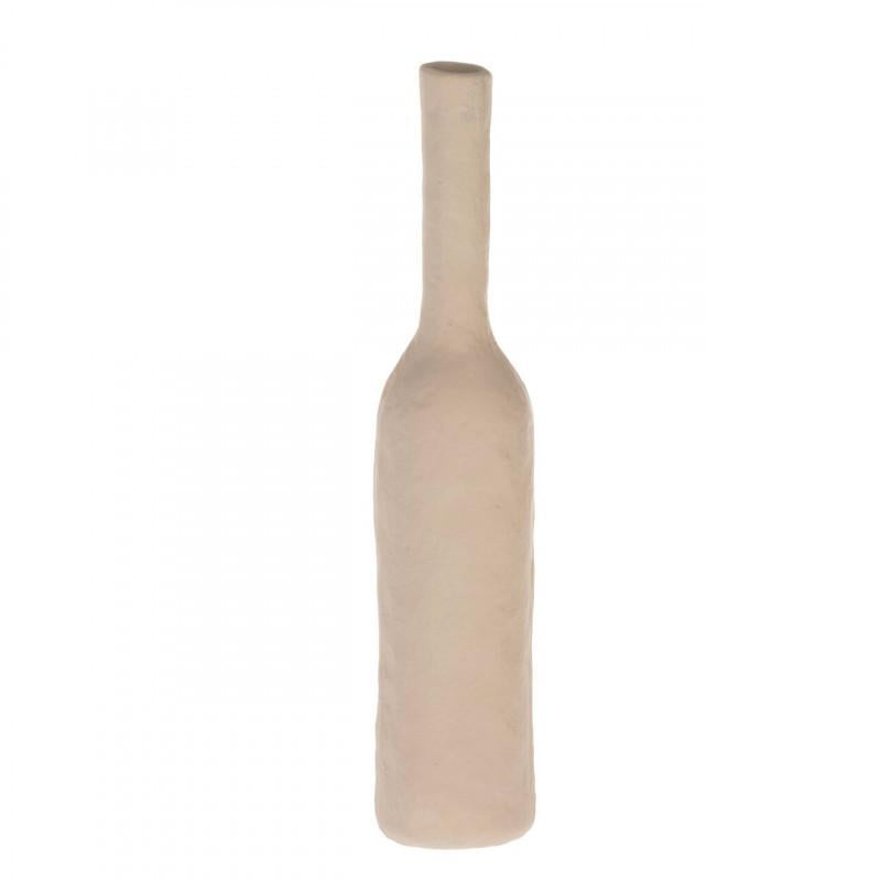 CANTILAN FLORERO METALICO ALUM BLANCO CREMA H350 DM70