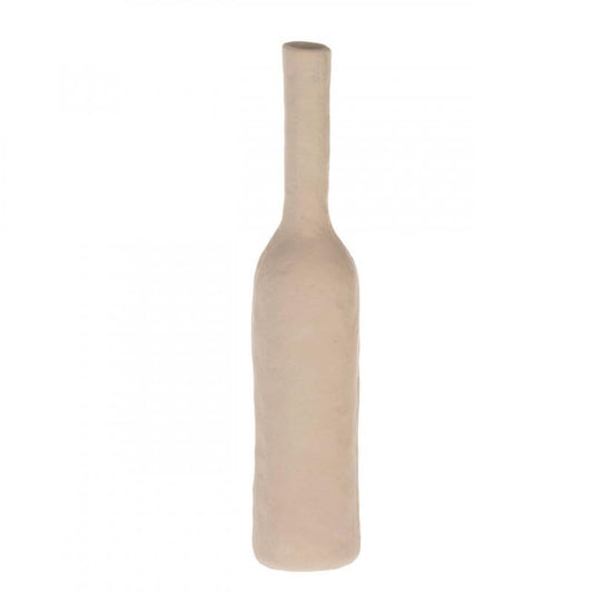 CANTILAN FLORERO METALICO ALUM BLANCO CREMA H350 DM70