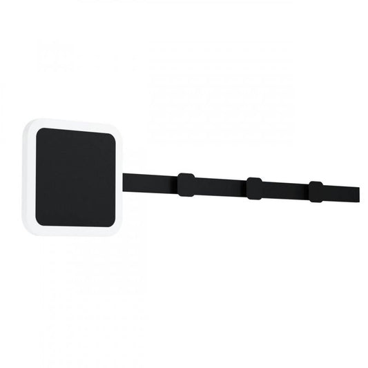 CARTIGNANO LAMP APLIQUE ACERO NEGR L780 3000K LED 920lm 7,8W