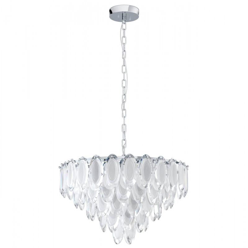 CARVARIO LAMP COLG ACERO CROMO H1100 DM615 E14 10X40W
