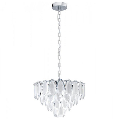 CARVARIO LAMP COLG ACERO CROMO H1100 DM485 E14 7X40W