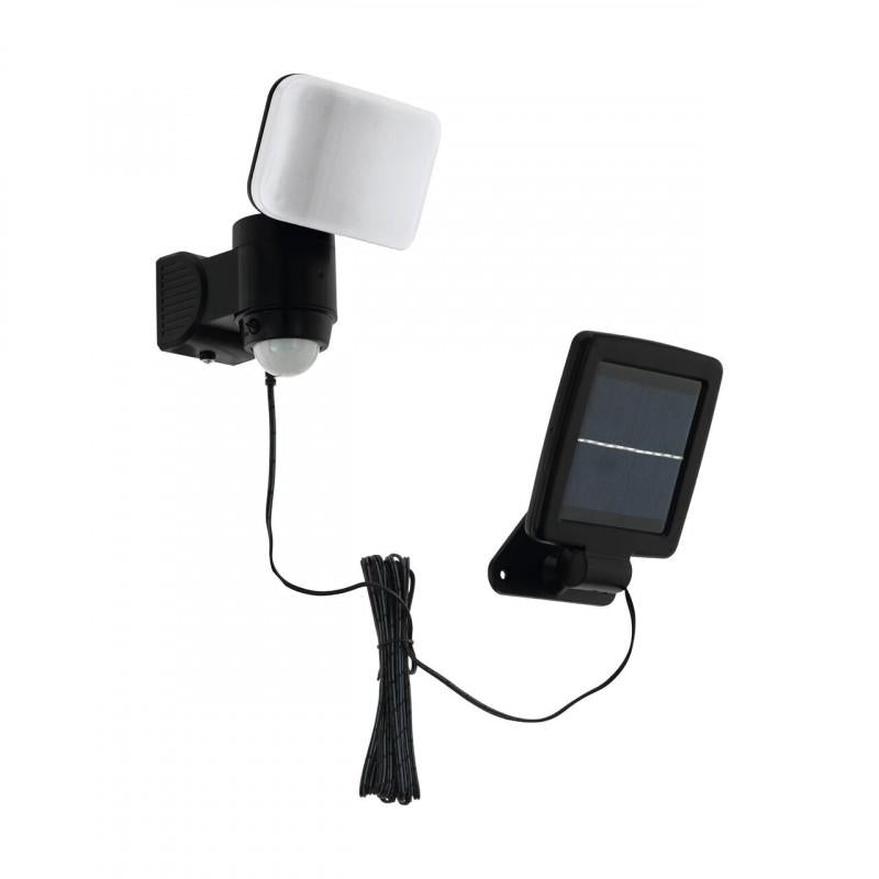 CASABAS APLIQUE PLAST NEGR L115 H155 6500K SOLAR-LED 5W IP44