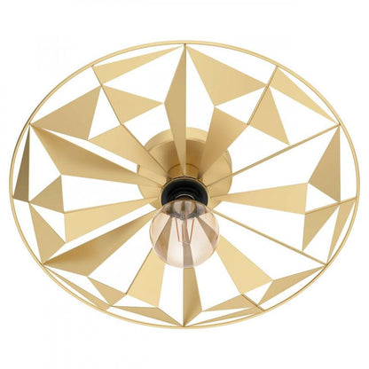 CASTANUELO LAMP T/M ACERO DORADO DM425 E27 1X40W IP20