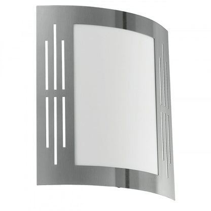 CITY APLIQUE ACERO EXT. 1X15W E27