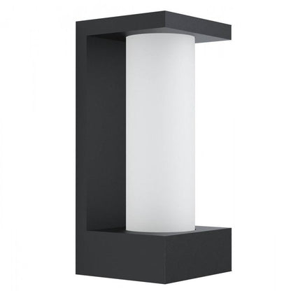 CIVIDINO APLIQUE ALUM NEGR L120 H260 3000K LED 500lm 6W IP44