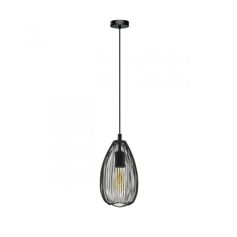 CLEVEDON COLG ACERO NEGRO H1100 DM240 E27 1X60W IP20