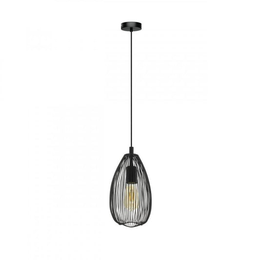 CLEVEDON COLG ACERO NEGRO H1100 DM240 E27 1X60W IP20