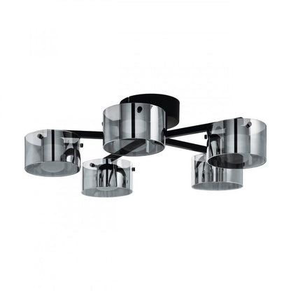 COPILLOS TECHO ACERO  H180 DM655 3000K LED 3750lm 5X5 4W