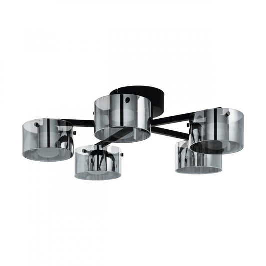 COPILLOS TECHO ACERO  H180 DM655 3000K LED 3750lm 5X5 4W