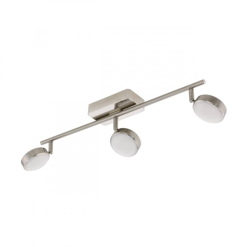 CORROPOLI-C FOCO PLASTICO ACERO NIQUEL L590 2765K LED 3X5W