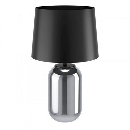 CUITE SOBREMESA VIDRIO NEGRO L7,19 DM605 E27 1X40W