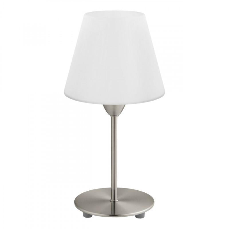 DAMASCO 1 LAMP SOBREMESA SATIN NIQUEL DM145 H300 1X60W E14