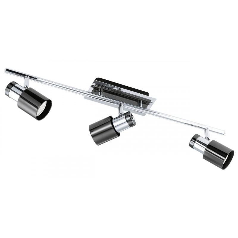 DAVIDA 1 APLIQUE FOCO RIEL TECHO NEGRO 3X5W GU10 LED 1200lm