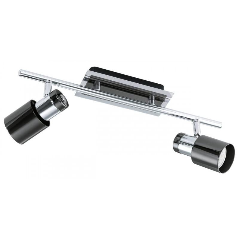DAVIDA 1 LAMP FOCO ACERO NICKEL L390 GU10 2X5W
