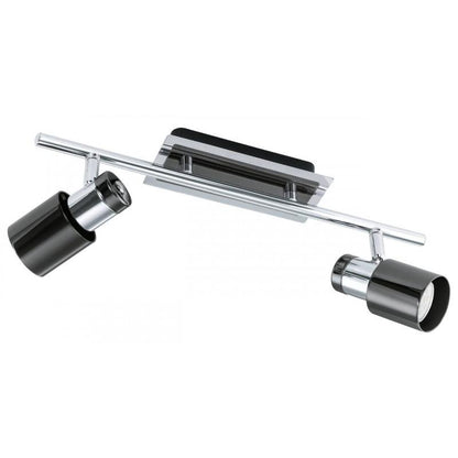 DAVIDA 1 LAMP FOCO ACERO NICKEL L390 GU10 2X5W