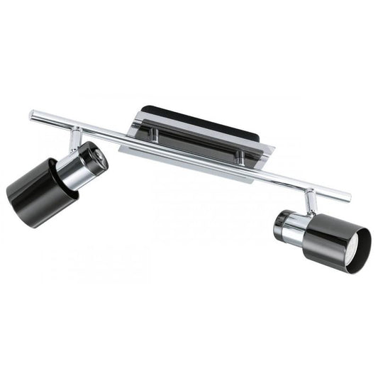DAVIDA 1 LAMP FOCO ACERO NICKEL L390 GU10 2X5W