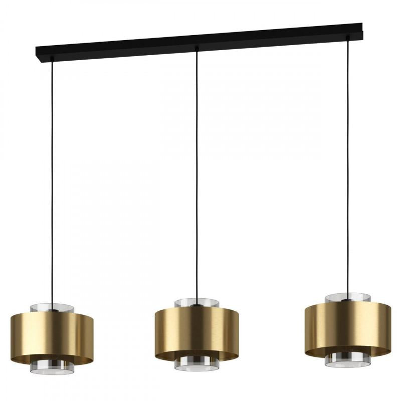 DUGLIA COLG ACERO NEGRO L1280 H1500 E27 3X40W IP20