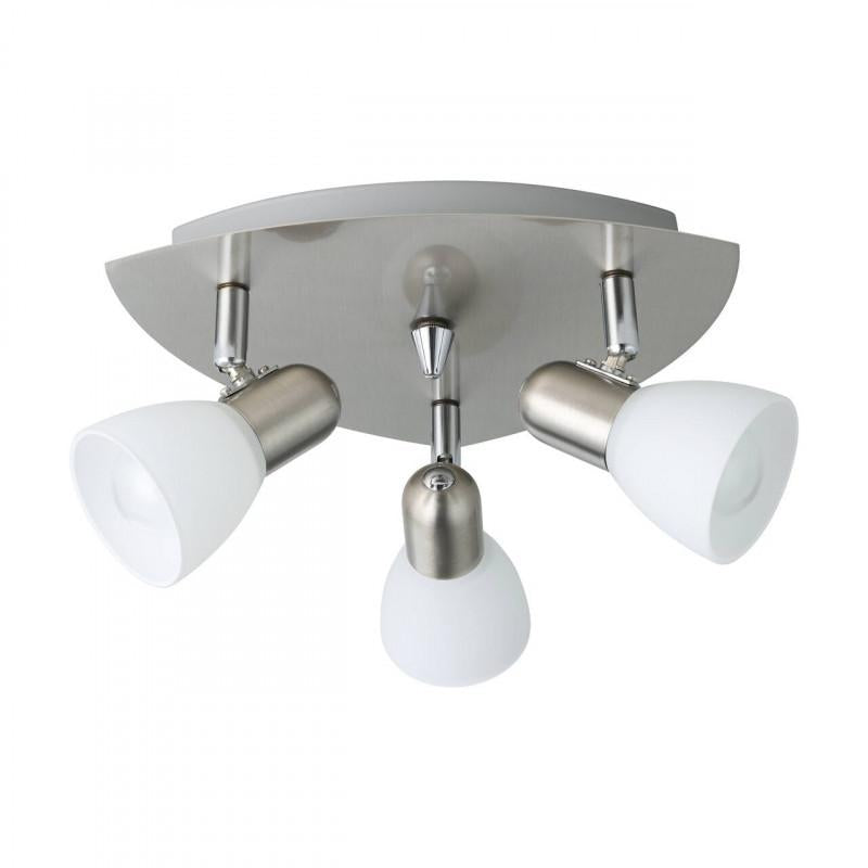 ENEA APLIQUE/LAMP TECHO NIQUEL MATE E14 3X40W