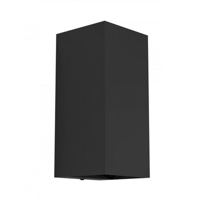 EREMITANA APLIQUE ACERO NEGRO L110 H240 GU10 2X2,8W IP55