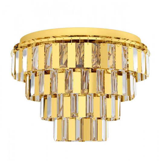 ERSEKA TECHO ACERO DORADO H535 DM485 E14 7X40W IP20