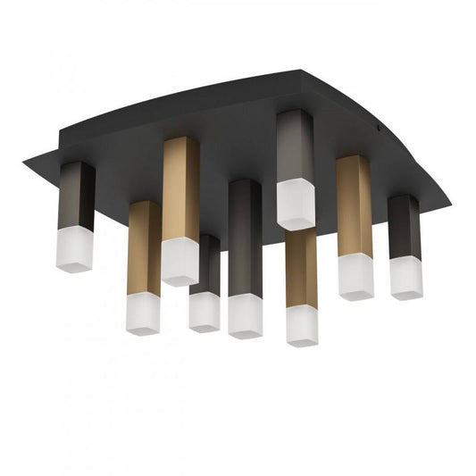 ESTANTERIOS TECHO ALUM L420 H235 3000K LED 3600lm 9X3 2W