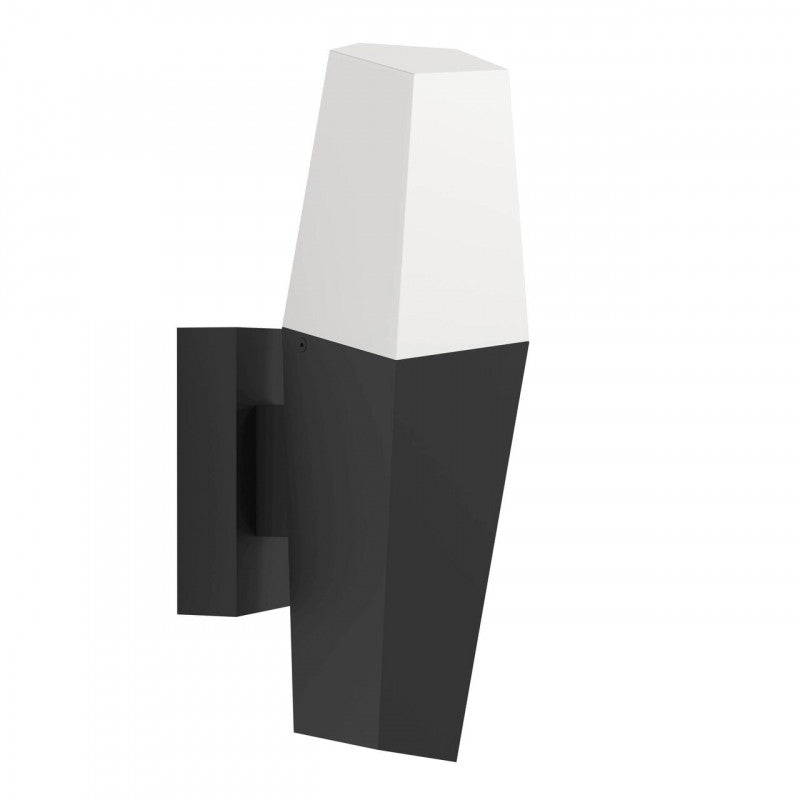 FARINDOLA APLIQUE ACERO NEGRO L115 H325  E27 1X25W IP44