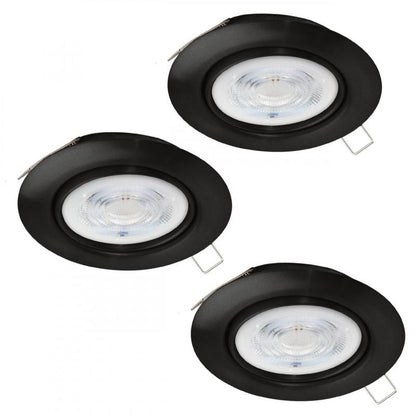 FAVAZZINA EMB ACERO NEGRO L0 H0 DM88 2700K GU10 3X4W IP20