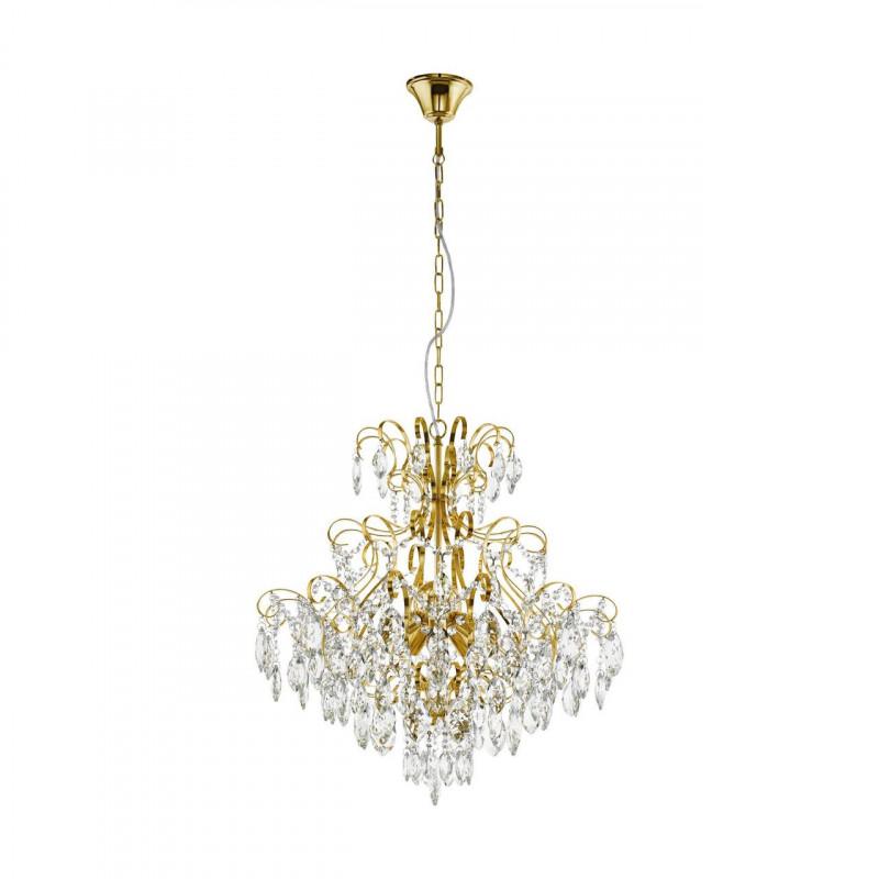 FENOULLET 1 LAMP COLG ACERO DORADO H1210 DM575 E14 5X25W