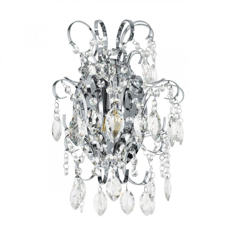 FENOULLET APLIQUE ACERO CROMO L290 H370 E14 1X25W IP20