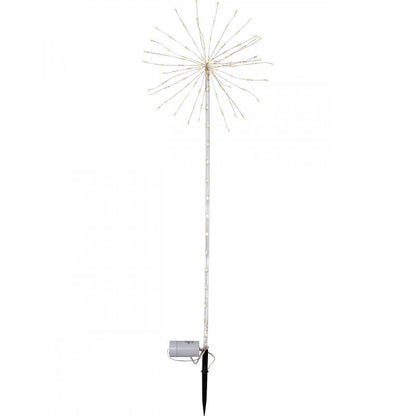 FIREWORK DECO ESPIGA NAVIDAD PLASTICO NEGRO H1000 DM360