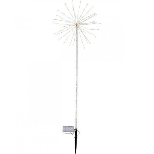 FIREWORK DECO ESPIGA NAVIDAD PLASTICO NEGRO H1000 DM360