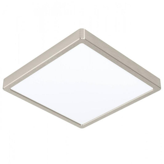 FUEVA 5 SP ACERO NIQUEL 285X285 3000K LC LED 2300lm 20W IP20