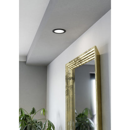 FUEVA 6 EMB PLASTICO NEGRO   DM119 2795K LED 720LM 6,3W IP20