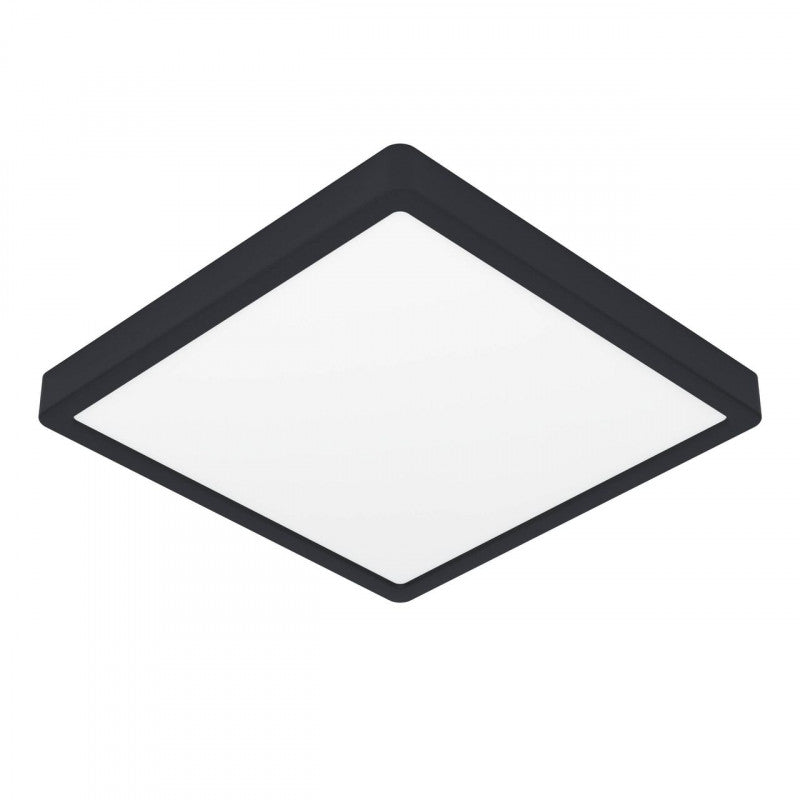FUEVA 6 SP PLASTICO NEGRO L290 H25 2795K LED 2100LM 13W IP20