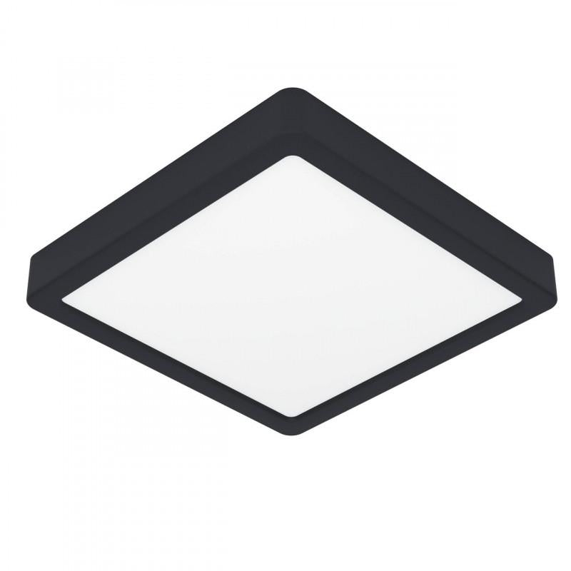FUEVA 6 SP PLASTICO NEGRO L220 H25  2795K 1700LM 10,5W IP20