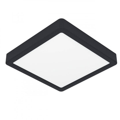 FUEVA 6 SP PLASTICO NEGRO L220 H25  2795K 1700LM 10,5W IP20