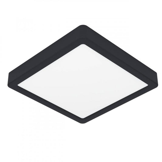 FUEVA 6 SP PLASTICO NEGRO L220 H25  2795K 1700LM 10,5W IP20