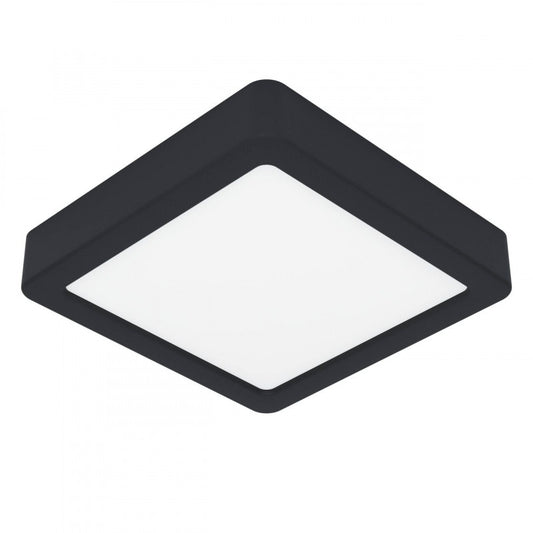 FUEVA 6 SP PLASTICO NEGRO L150 H25  2795K LED 1100LM 7W IP20