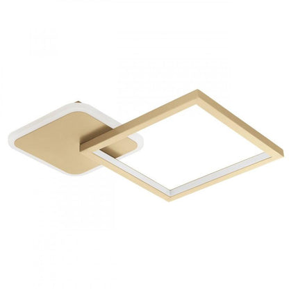 GAFARES TECHO ALUM ACERO ORO L330 H50 3545K LED 2100lm