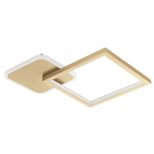 GAFARES TECHO ALUM ACERO ORO L330 H50 3545K LED 2100lm