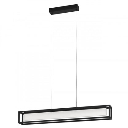 GUALAJO COLG ACERO  L890 H1500 3000K LED 3000lm 27W