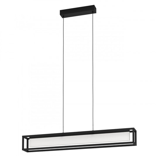 GUALAJO COLG ACERO  L890 H1500 3000K LED 3000lm 27W