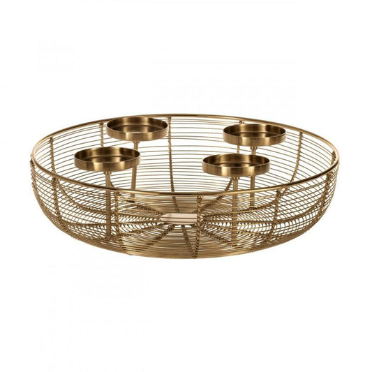 HAGONY PORTA VELA ACERO DORADO L0 H100 DM360