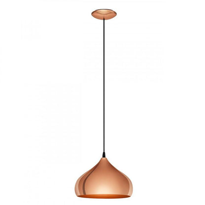 HAPTON LAMP COLG VINTAGE ACERO COBRIZO DM290 1X60W E27