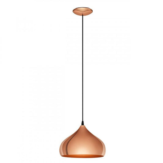 HAPTON LAMP COLG VINTAGE ACERO COBRIZO DM290 1X60W E27